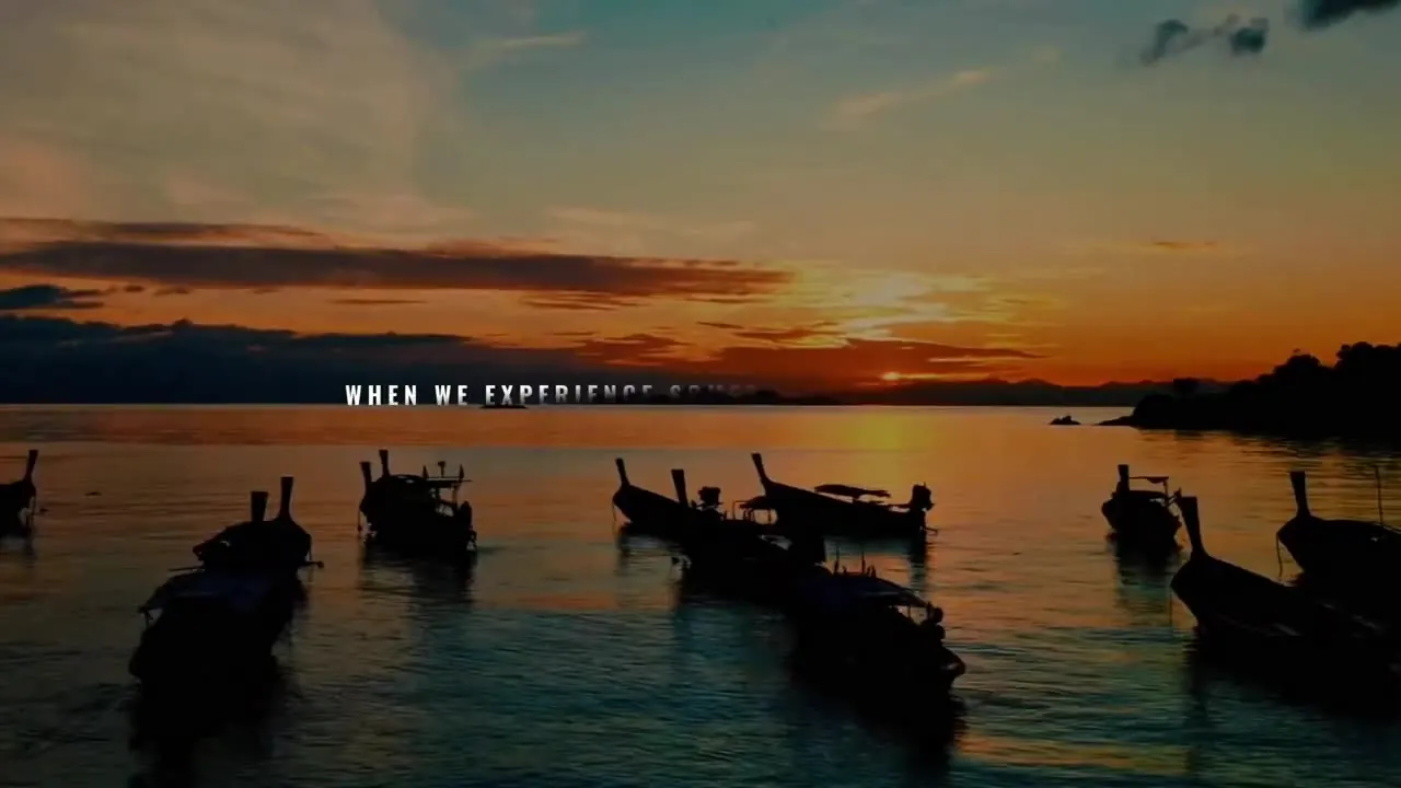 Longtail boats in the water at sunset